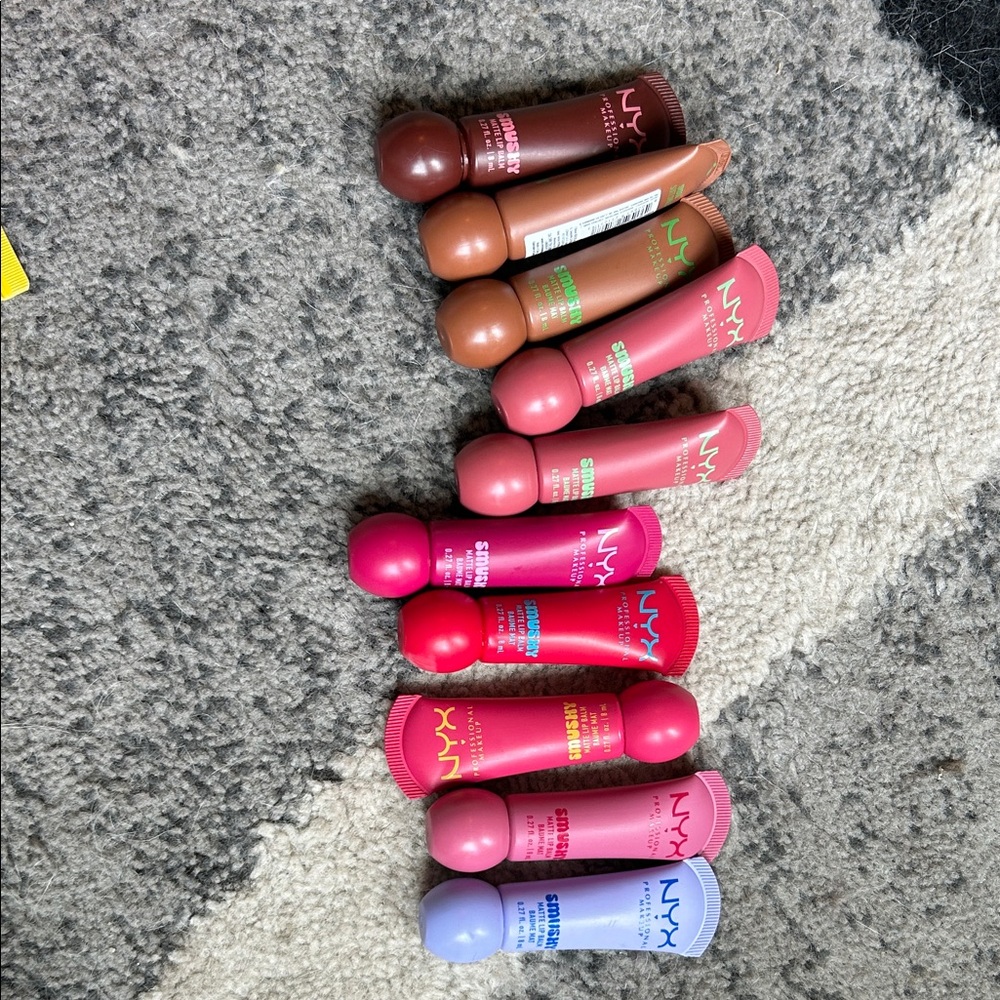 NYX Lip Gloss Collection - Bold and Neutral Shades